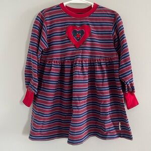 Gymboree School Yard Striped Vintage Dress